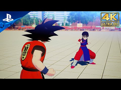 Goku Vs. Chi Chi at The World Tournament Fight Scene (4K 60FPS)