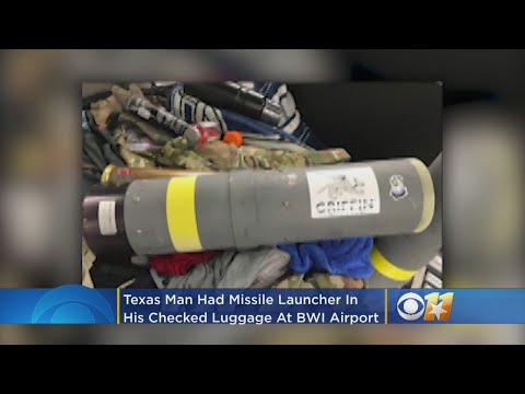 Texas Man Caught With Missile Launcher In Luggage At BWI Airport