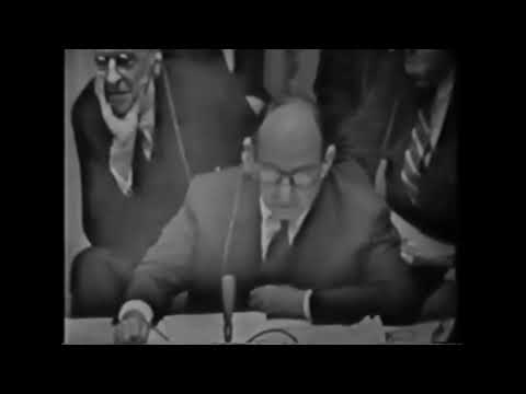 Oct. 25, 1962 - Adlai Stevenson Confronts Soviet Ambassador at U.N. During Cuban Missile Crisis