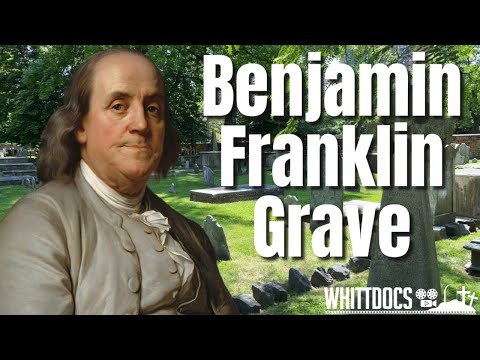 Christ Church Burial Ground Philadelphia - The Grave Of Benjamin Franklin