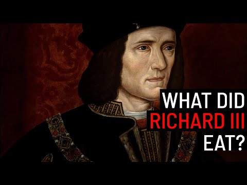 What kind of food did Richard III eat?