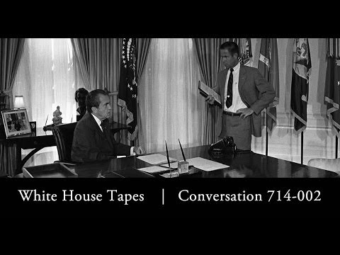 &quot;Smoking Gun&quot;: Richard Nixon and Bob Haldeman discuss the Watergate break-in, June 23, 1972