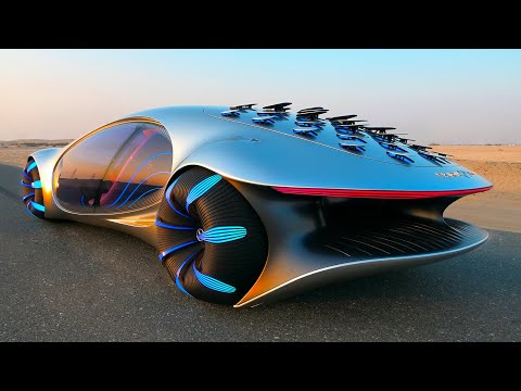 World&#039;s Coolest Concept Car - Mercedes AVTR