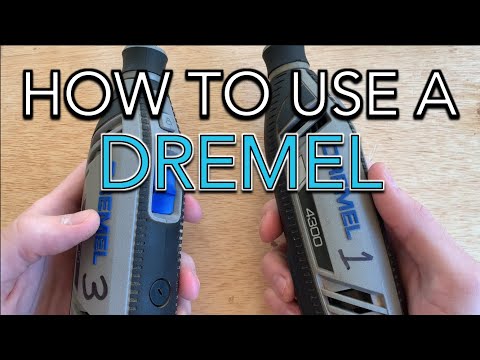 How to Use a Dremel Rotary Tool &amp; Its Accessories