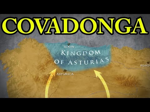 The Battle of Covadonga 722 AD