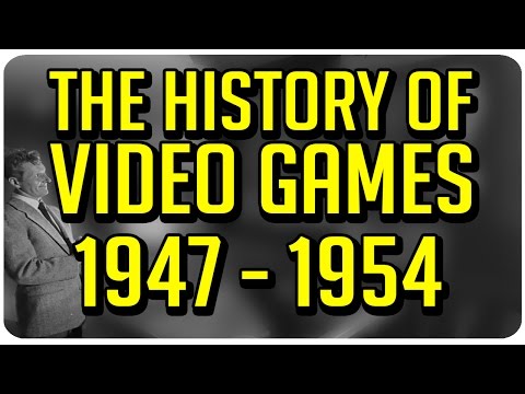 The History of Video Games: 1947 - 1954