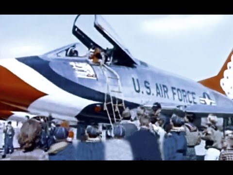 USAF Thunderbirds Aerobatic Team Promo Film - 1958