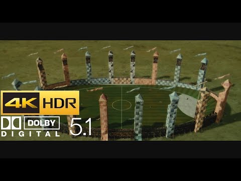 Harry Potter and the Philosopher&#039;s Stone - First Quidditch Match Part 1 (HDR - 4K - 5.1)