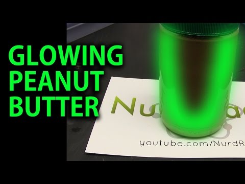 Peanut Butter Glows in the Dark