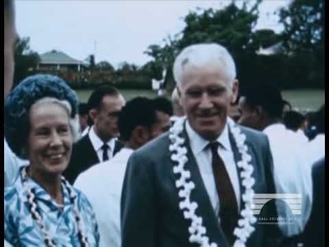 1963 First South Pacific Games. Opening ceremony Highlights. Soccer - Fiji vs PNG and Tennis