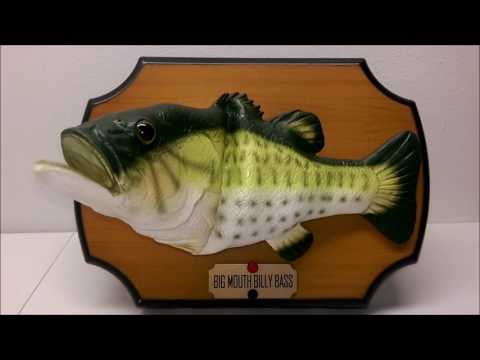 The Original Big Mouth Billy Bass Take Me To The River!