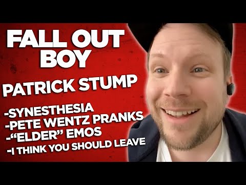 Patrick Stump - Synesthesia, pranks + ADHD