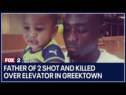 Father of 2 shot and killed over elevator in Greektown, suspect sought