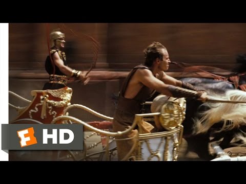 Ben-Hur (3/10) Movie CLIP - The Chariot Race (1959) HD