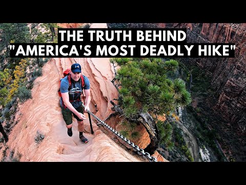 How to Hike ANGELS LANDING | The Truth Behind &quot;America&#039;s Most Deadly Hike&quot; | Zion National Park