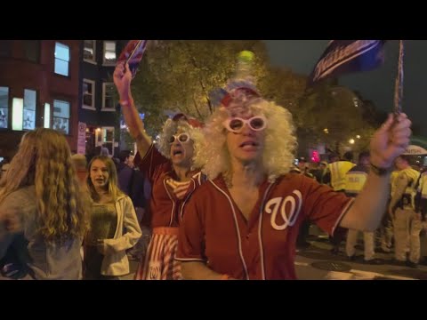 High heel drag queen race on 17th Street