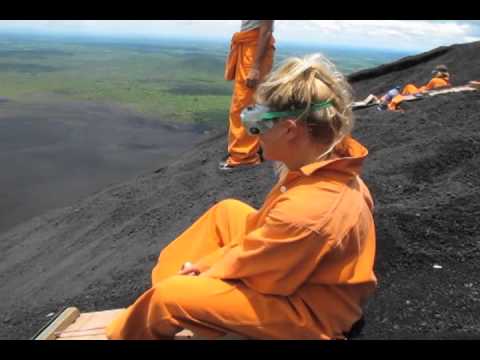 Volcano Boarding in Nicaragua