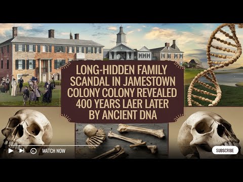 Jamestown DNA Discovery Uncovers Colonial Governor’s Family Scandal