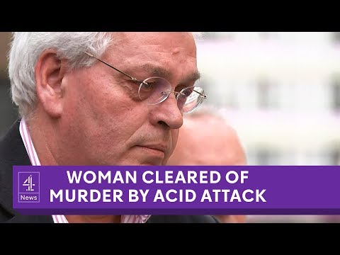 Woman cleared of murdering ex-boyfriend in acid attack after he ended his life with euthanasia