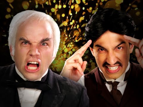 Nikola Tesla vs Thomas Edison. Epic Rap Battles of History