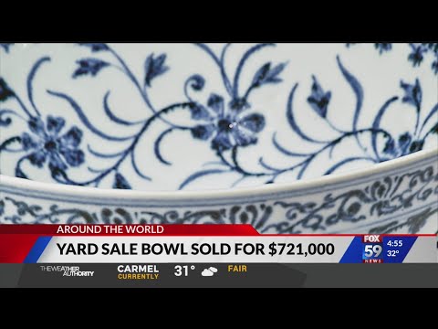 $35 yard sale bowl sells for $721K