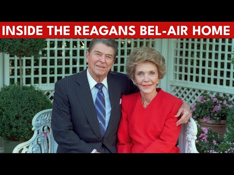 Ronald Reagan and Nancy Reagan Bel-Air Home | Ronald Reagan Los Angeles Real Estate Interior Design