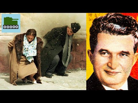 RUTHLESS Execution Of Nicolae And Elena Ceausescu - The Romanian Dictator And His Wife