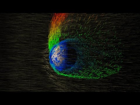 NASA | Solar Wind Strips Martian Atmosphere