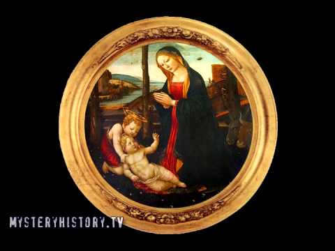 Mystery UFO in The Madonna with Saint Giovannino