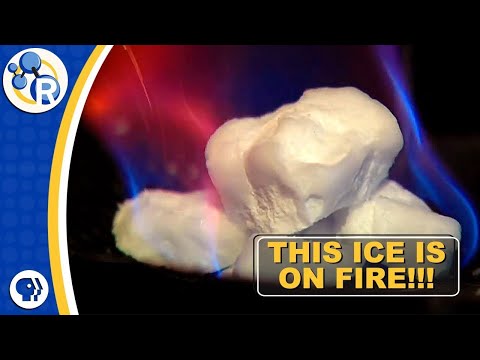 Burning Ice from the Ocean Floor