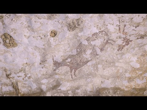Earliest hunting scene in prehistoric art