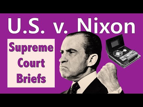 Is the President Above the Law? | United States v. Nixon