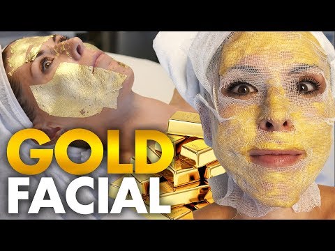 Trying the 24k Gold Korean Facial?!