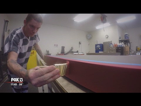 Prisoners build furniture as they rebuild their lives