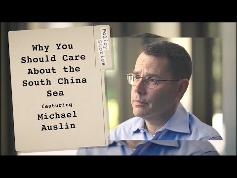 China&#039;s Expansion into the South China Sea with Michael Auslin | Policy Stories