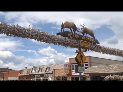 Afton Wyoming and the World&#039;s Largest Elkhorn Arch