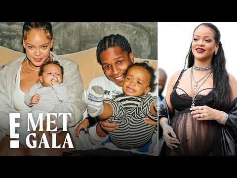Rihanna Is Pregnant, Reveals Baby Bump Ahead of Met Gala 2025 | E! News