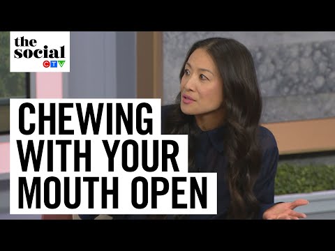 Study says chewing with your mouth open makes food taste better | The Social