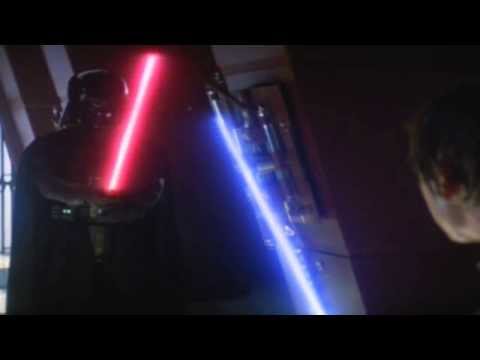 Luke Skywalker and Darth Vader Bespin Duel HD