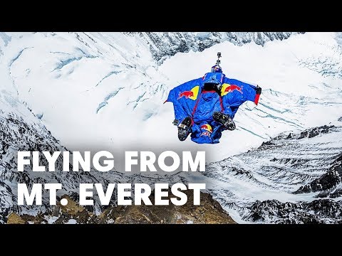 World Record BASE Jump from Mt. Everest