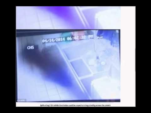 Ghost captured on video 2014