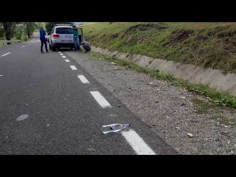 Romanian road defies gravity