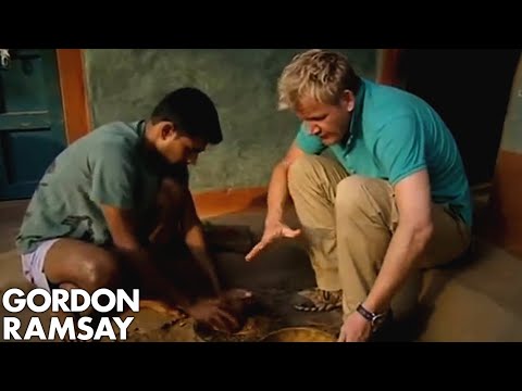Gordon Ramsay Makes and Eats Ant Chutney