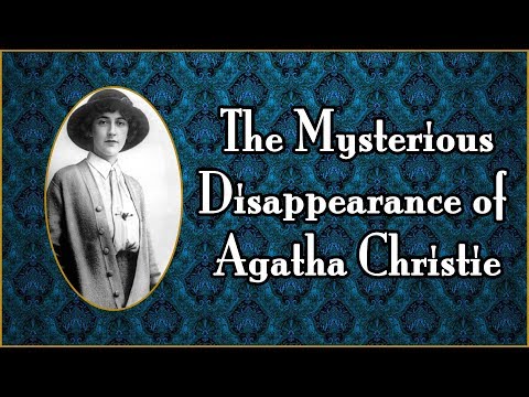 The Mysterious Disappearance of Agatha Christie