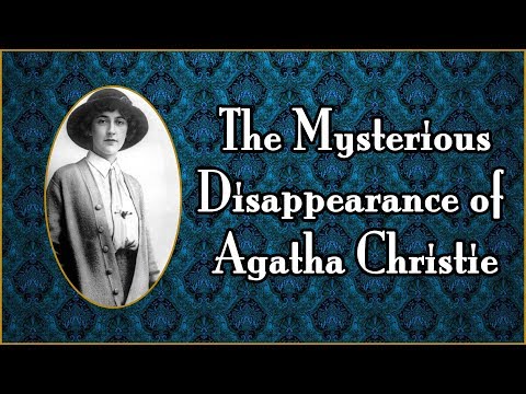 Agatha Christie is MISSING!