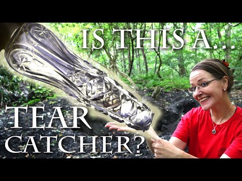 The Truth about Victorian TEAR CATCHER!? Are lachrymatory REAL or HOAX? Bottle Tip Treasures!