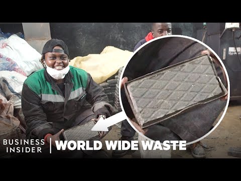 Young Inventor Makes Bricks From Plastic Trash | World Wide Waste