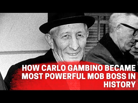 The Rise &amp; Fall of Carlo Gambino - Most Powerful Mob Boss in History