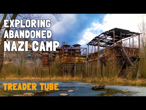 Exploring Nazi Death Camp (film location) Liban Quarry, Poland