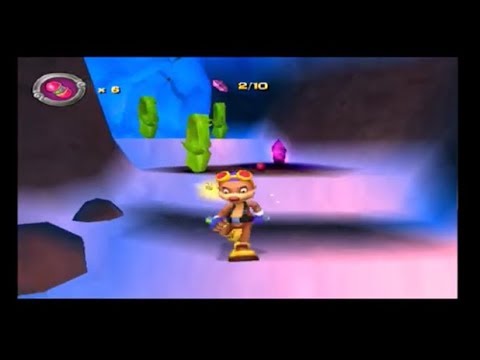 Spyro A Hero&#039;s Tail PS2 Blink The Mole Levels (Light Gems)